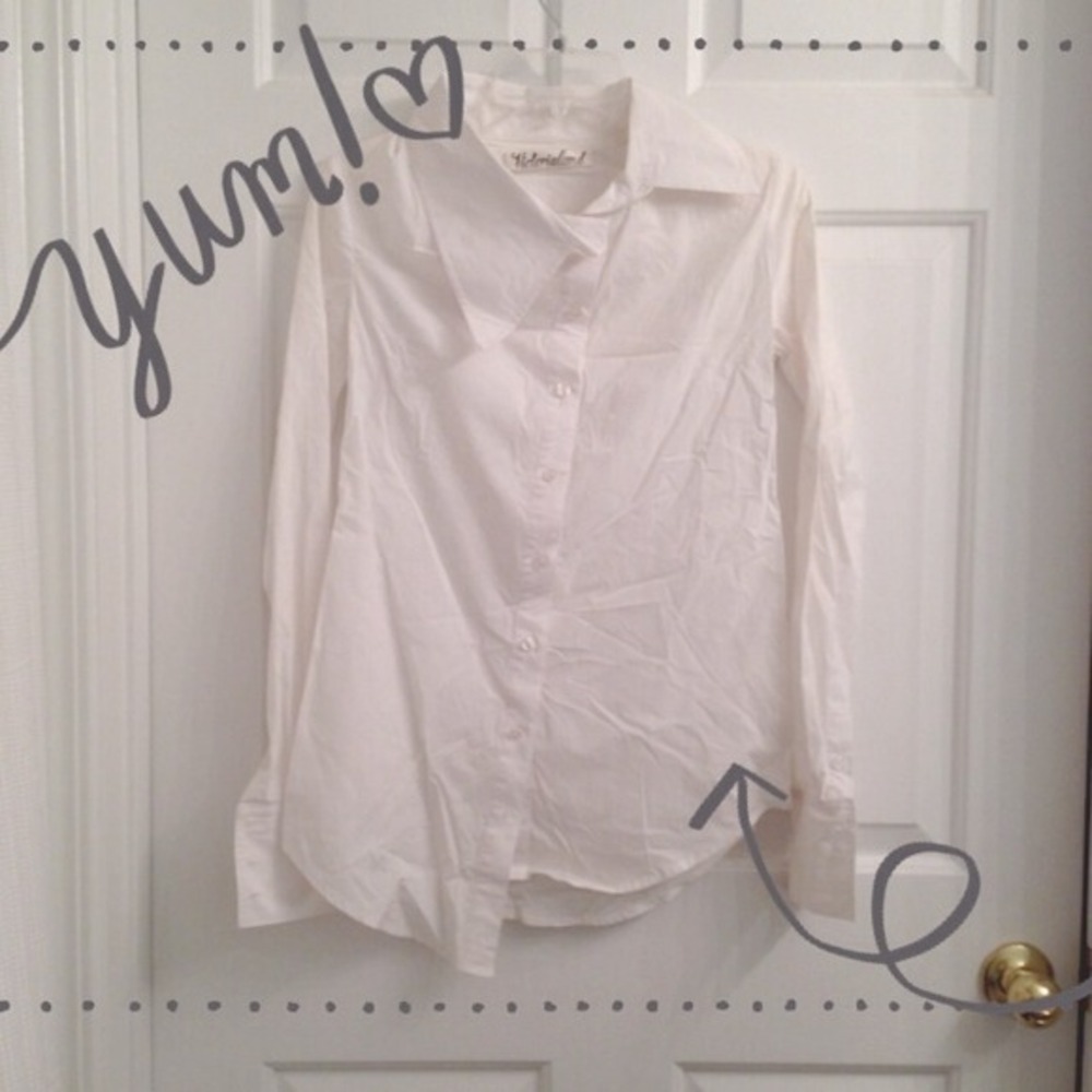 📌Victorialand asymmetrical button up